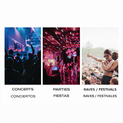 Gafas Ray-Rave con Efecto